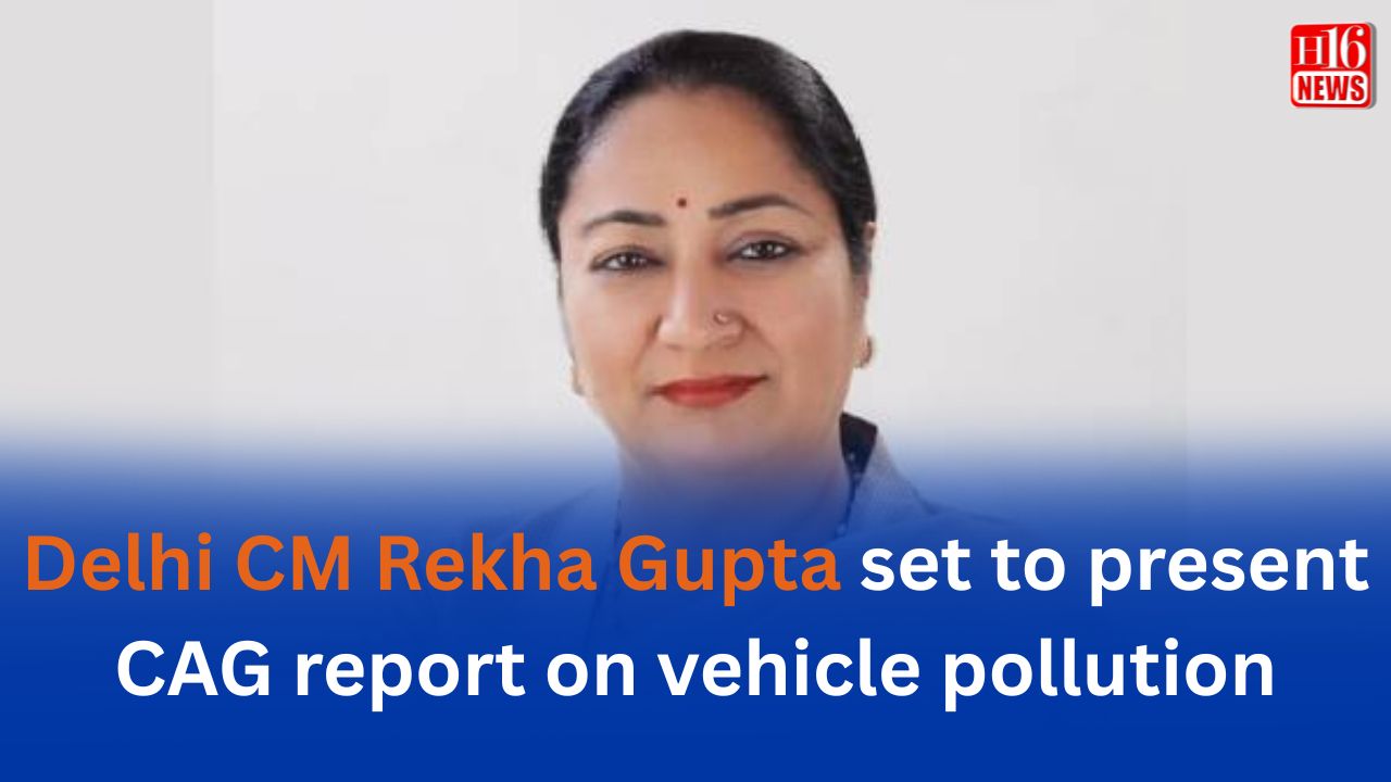 Delhi CM Rekha Gupta set to present CAG report on vehicle pollution